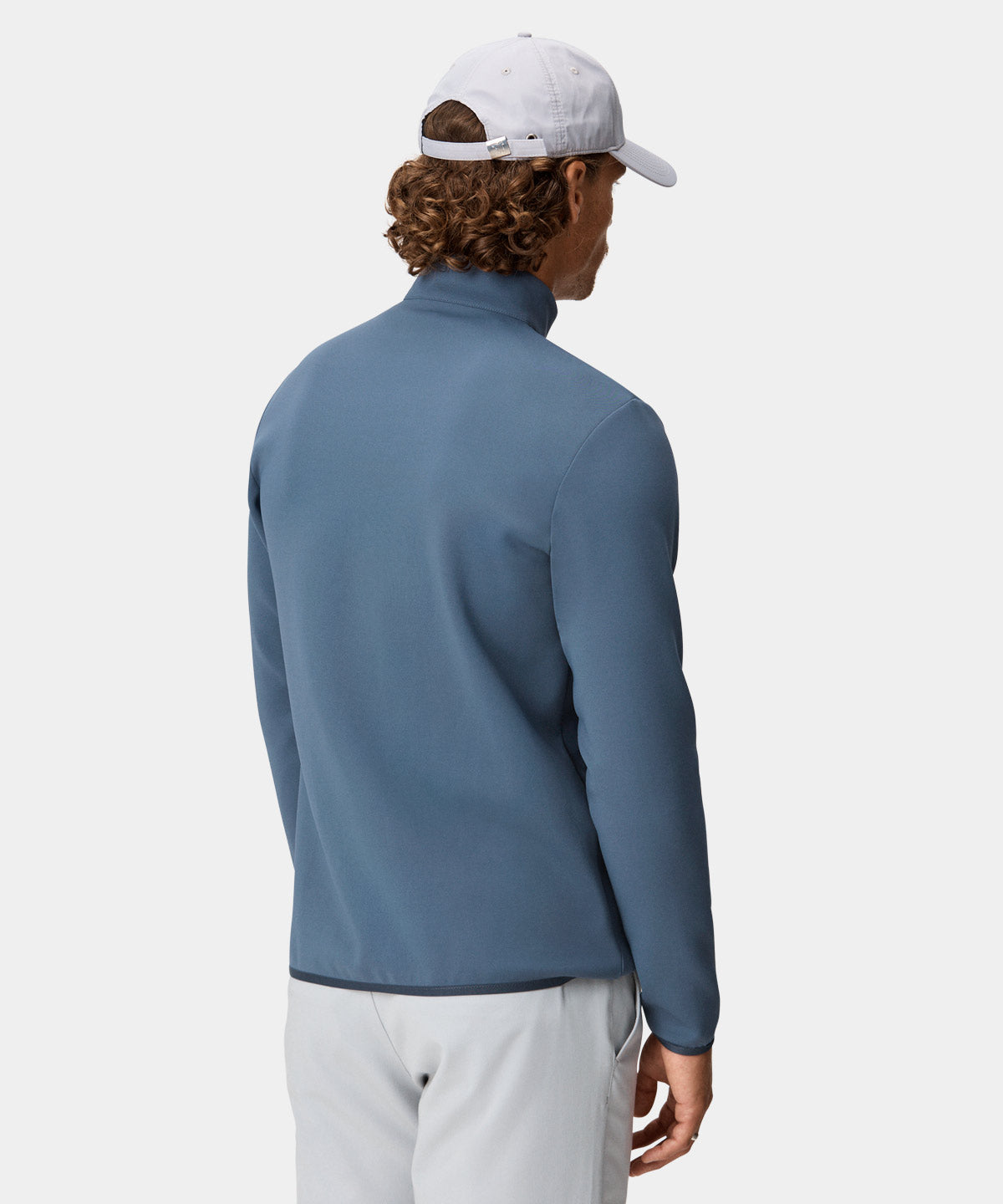 Spruce Blue Therma Quarter Zip Macade Golf