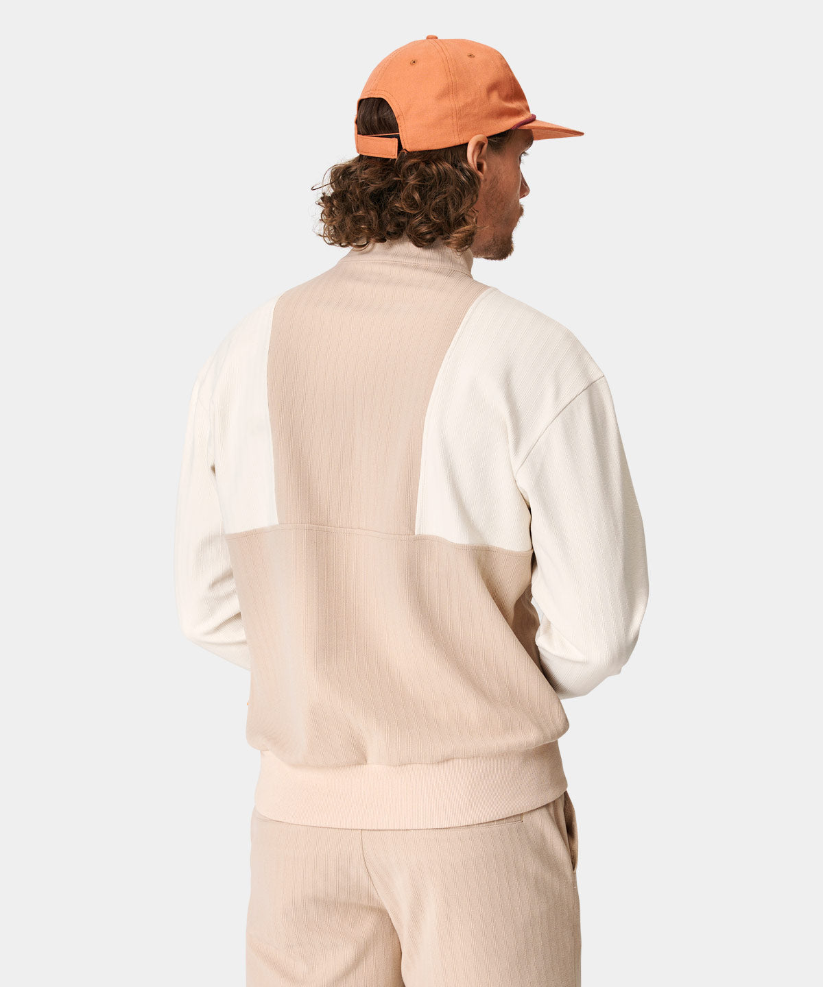 Sand TB Quarter Zip