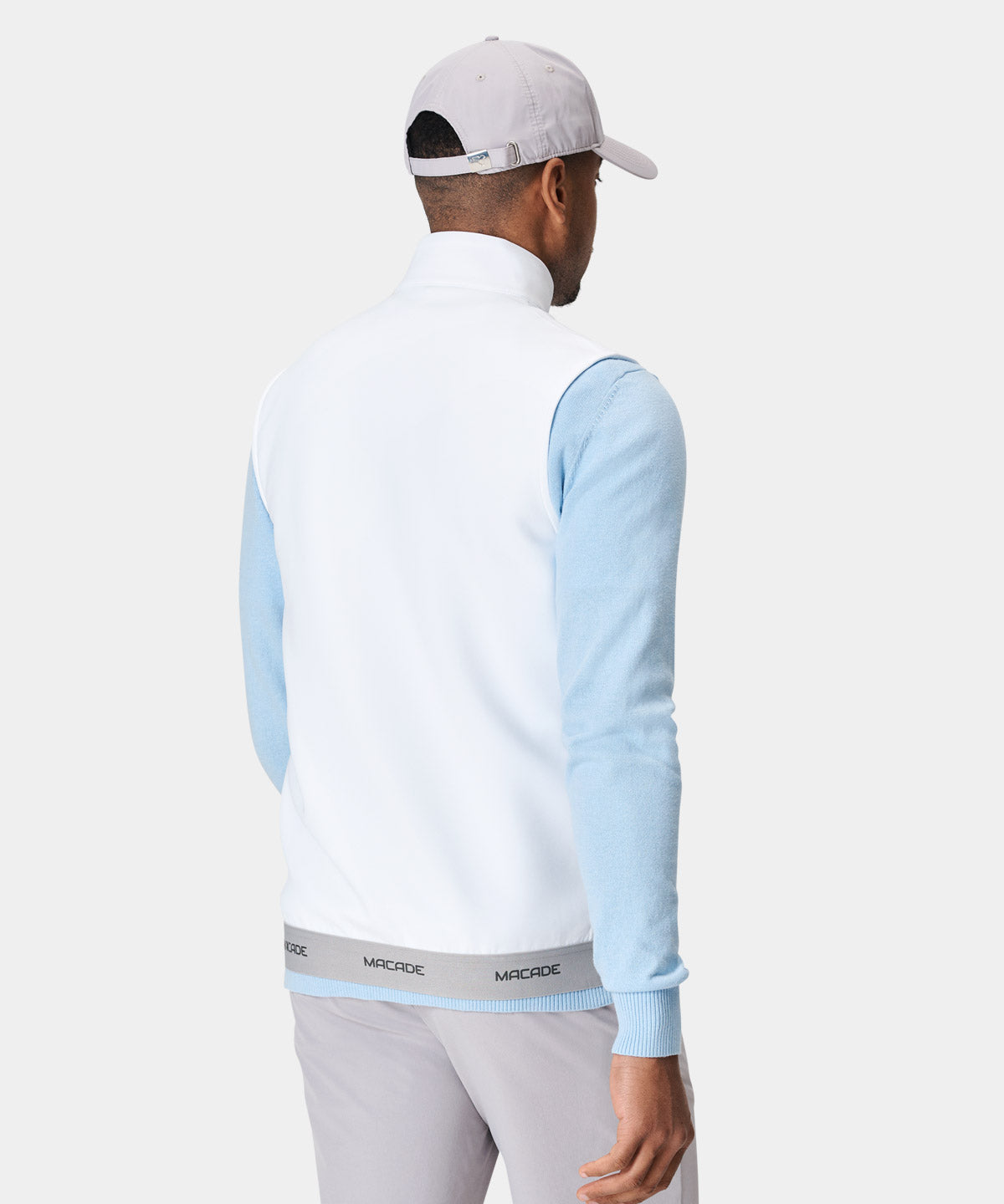 White Therma Gilet