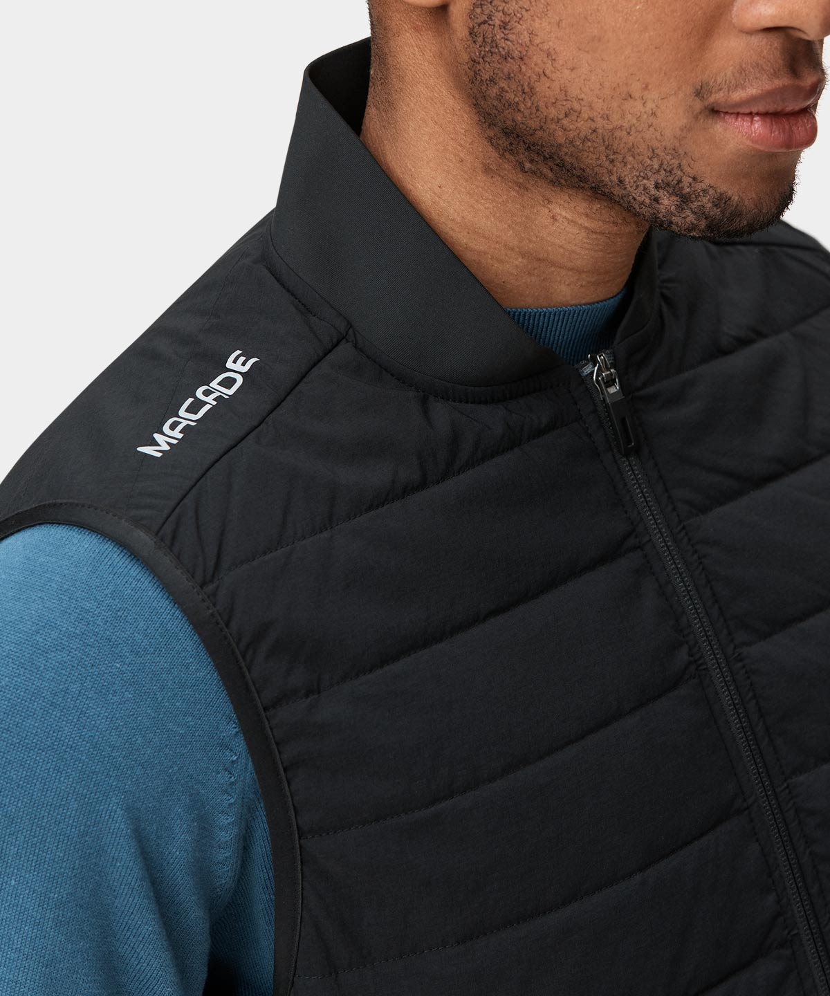 Anthracite Hybrid Tour Vest Macade Golf