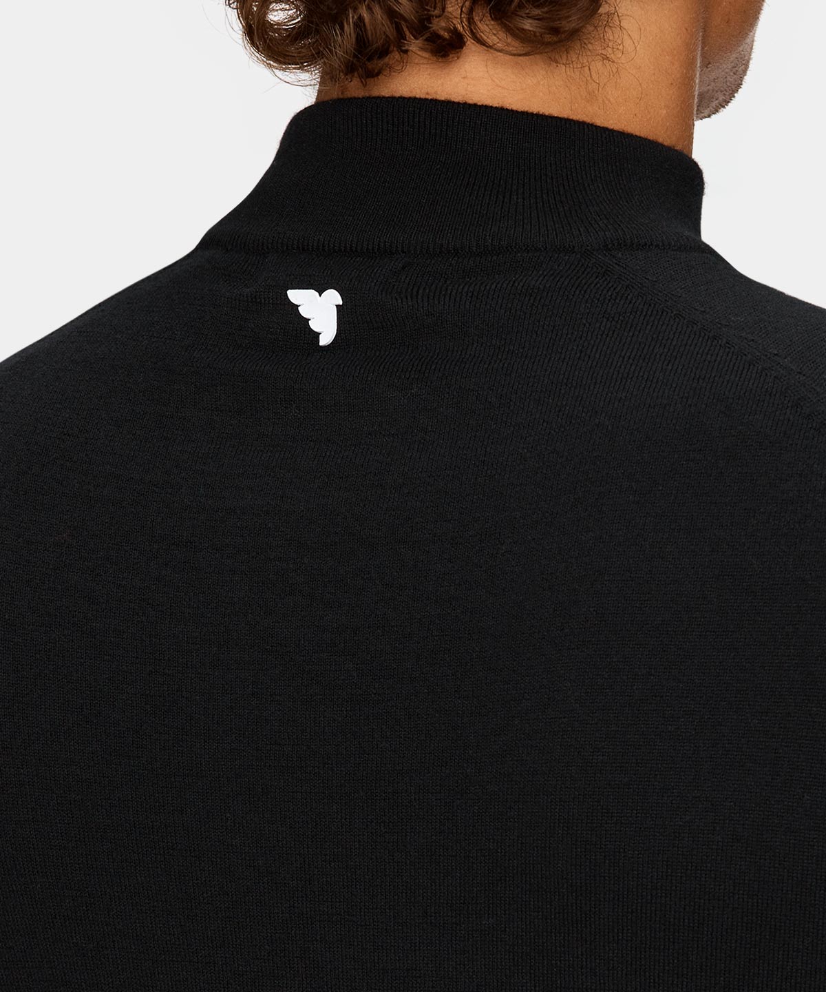 Black Merino TX Quarter Zip Macade Golf