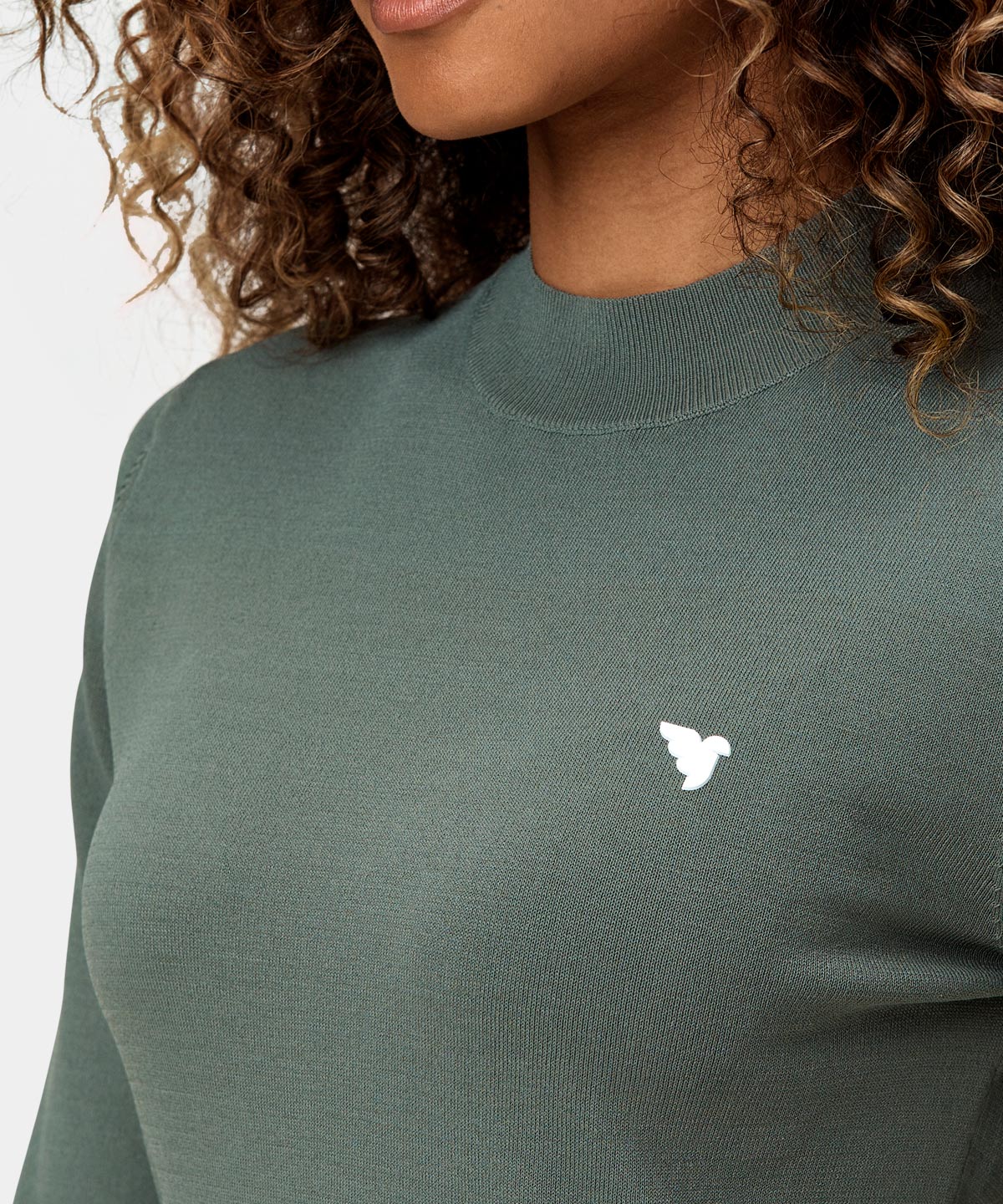 Sage Tech Mock Neck Macade Golf