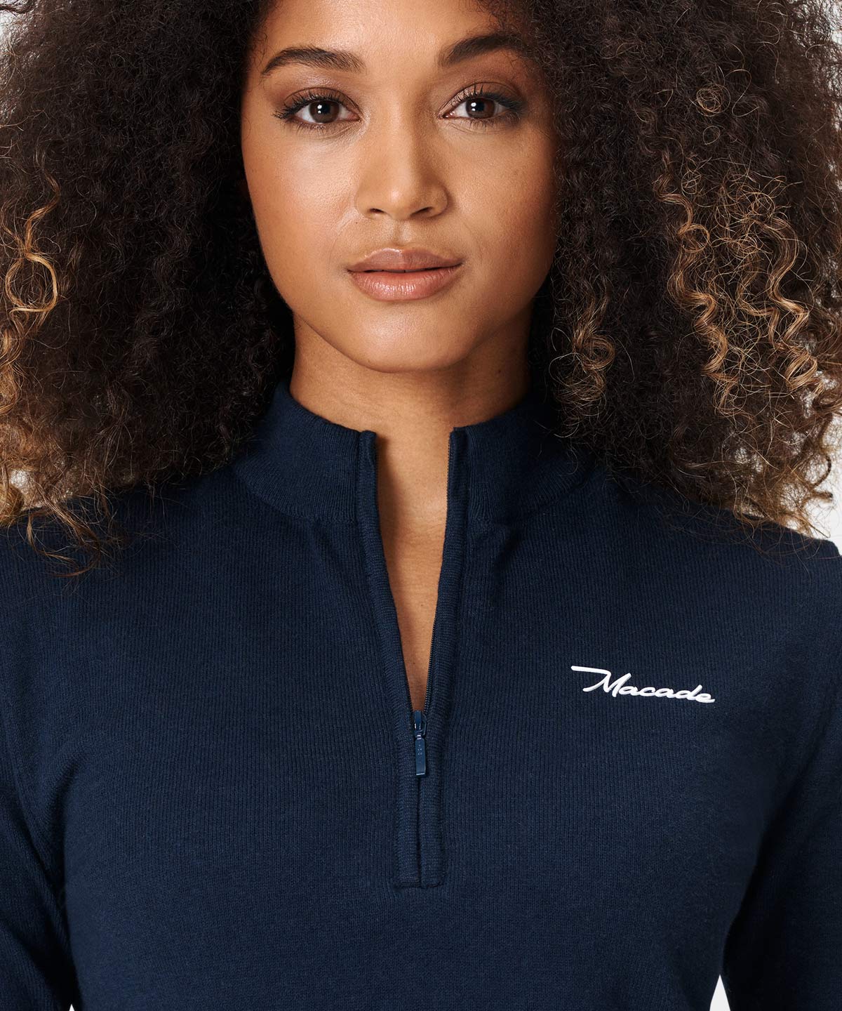 Dark Blue TX Tech Quarter Zip