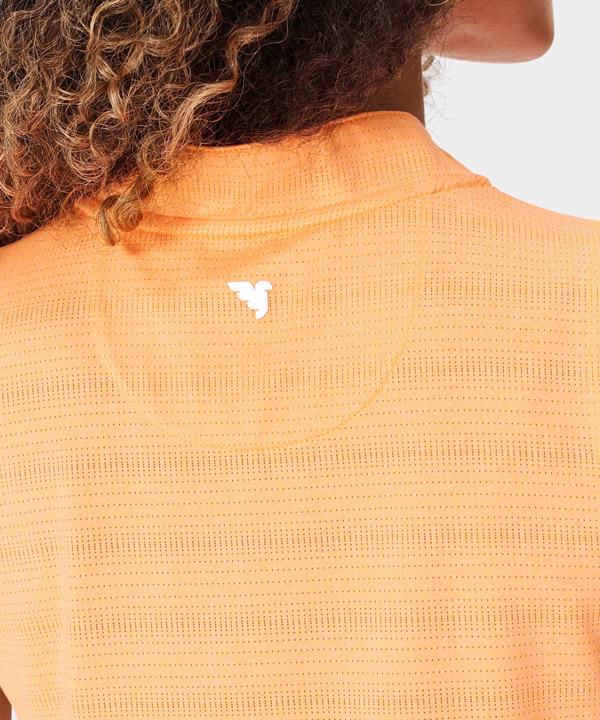 Kaia Sleeveless Orange Shirt