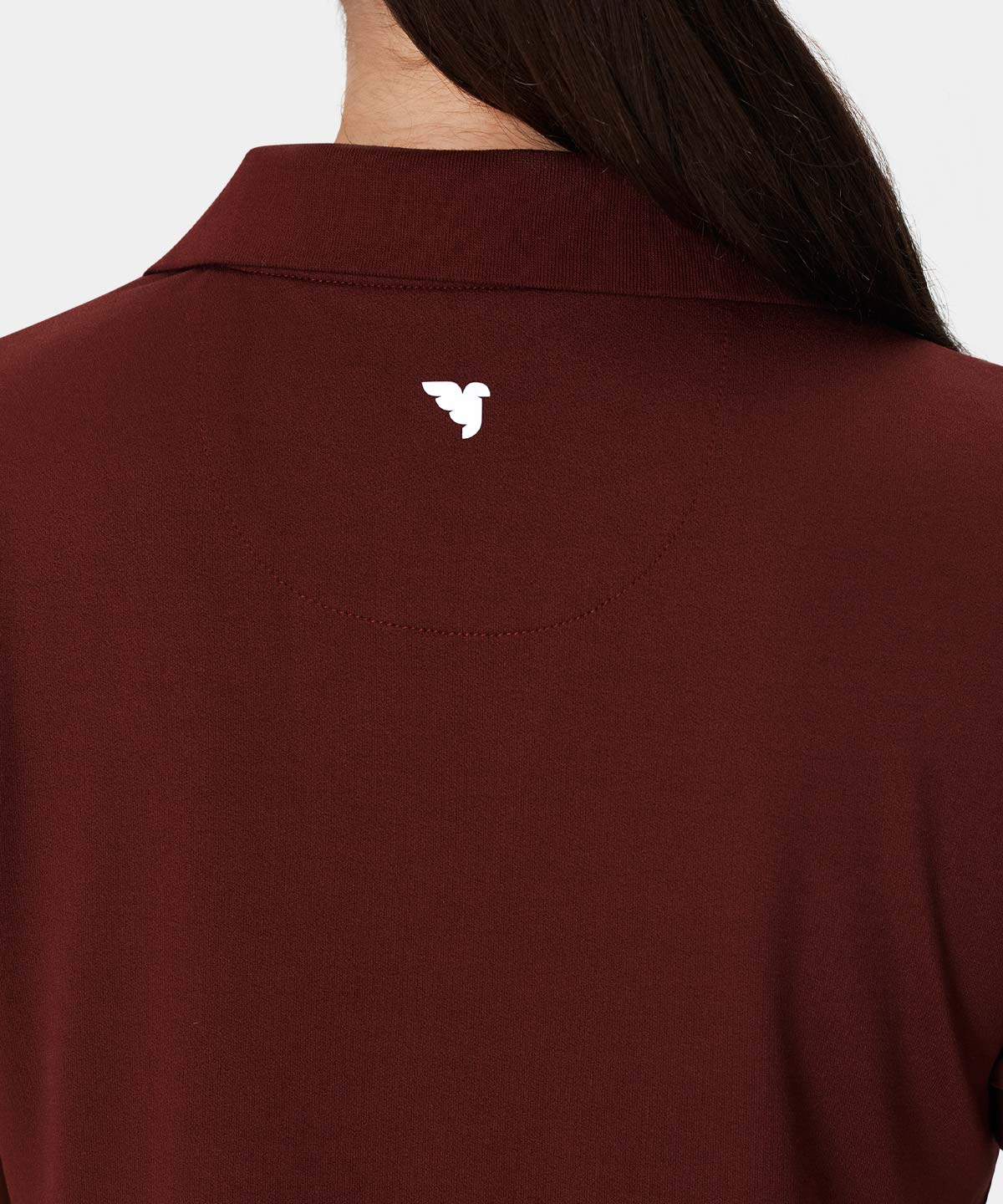 Sadie Burgundy Open Shirt