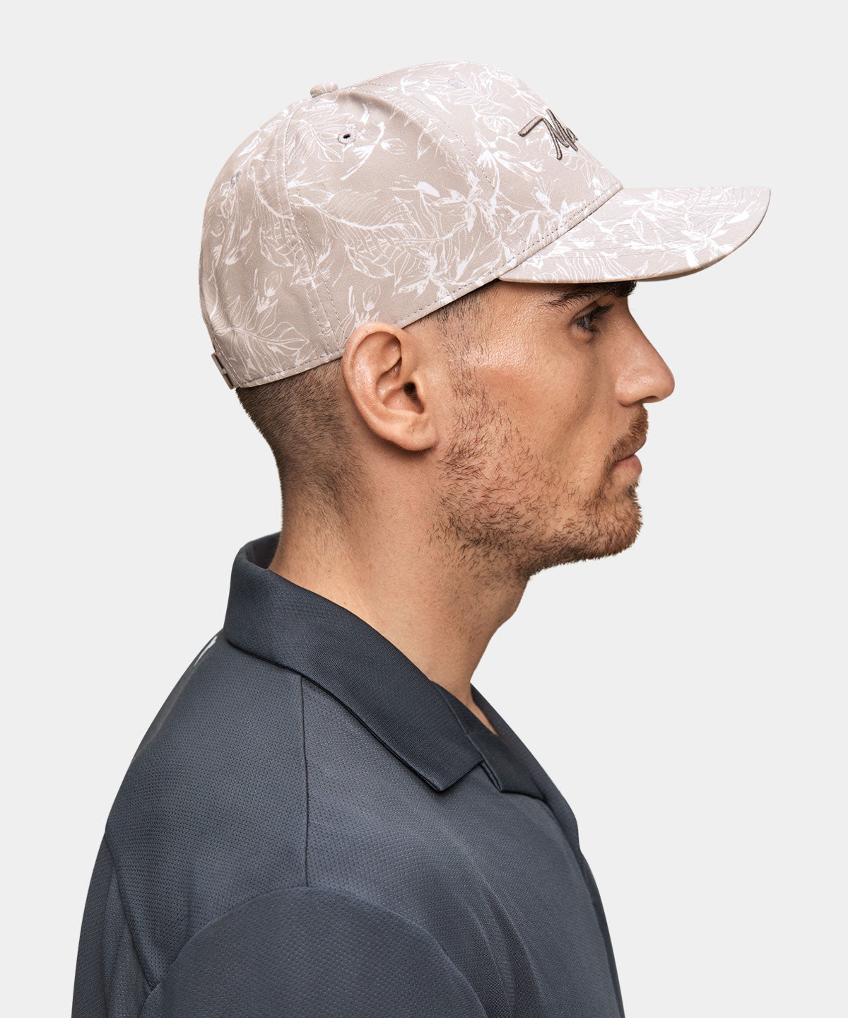 Tan Floral Range Snapback Macade Golf