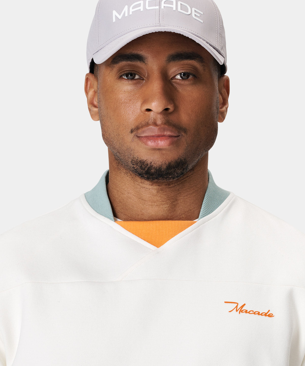 White TX Tour Bomber Sweater