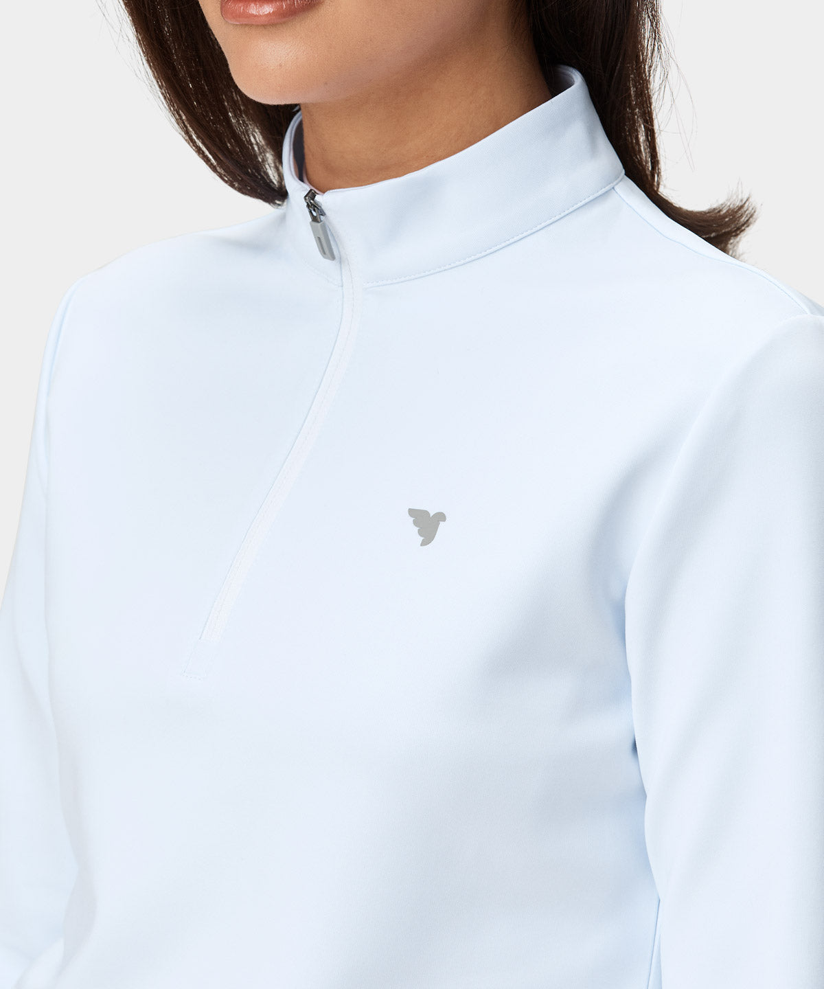 White Therma Quarter Zip Macade Golf