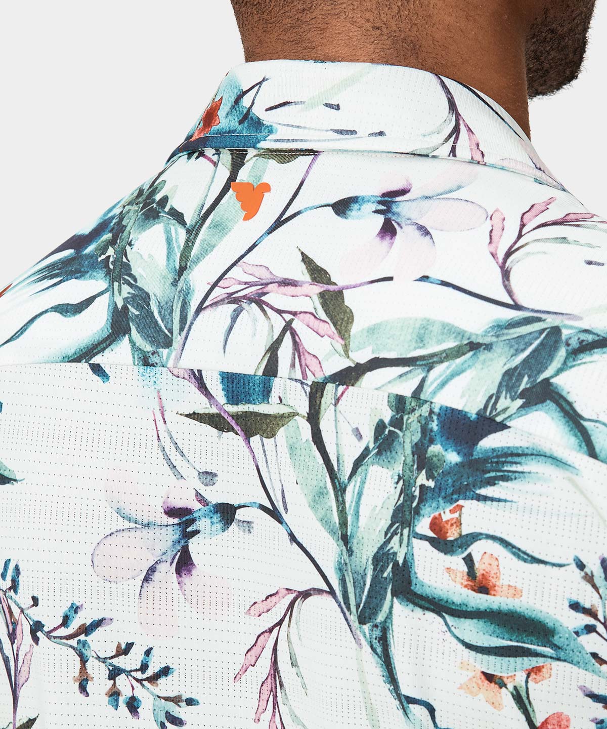 Badlands Floral Camp Shirt Macade Golf