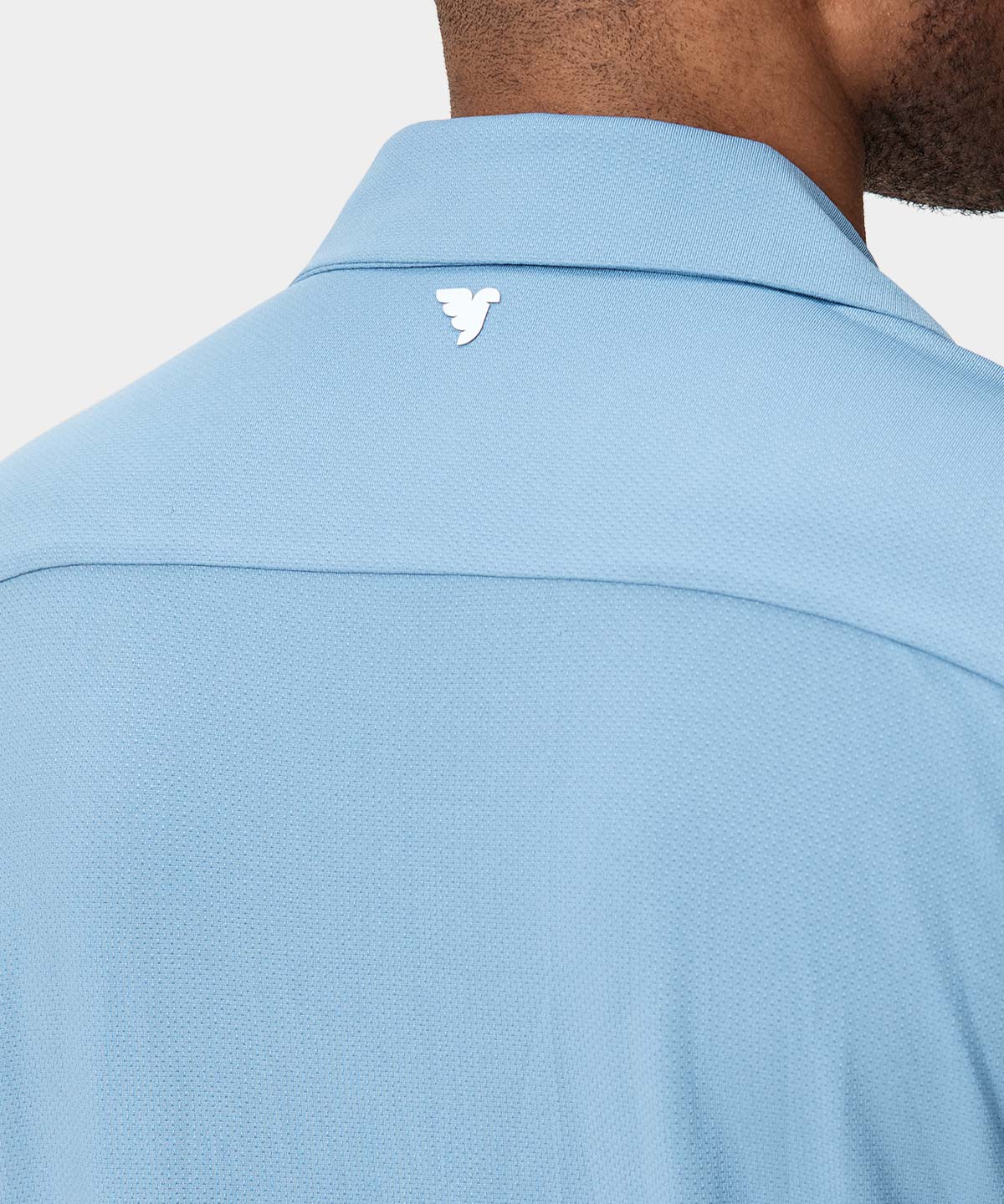 Koi Blue Camp Collar Shirt Macade Golf