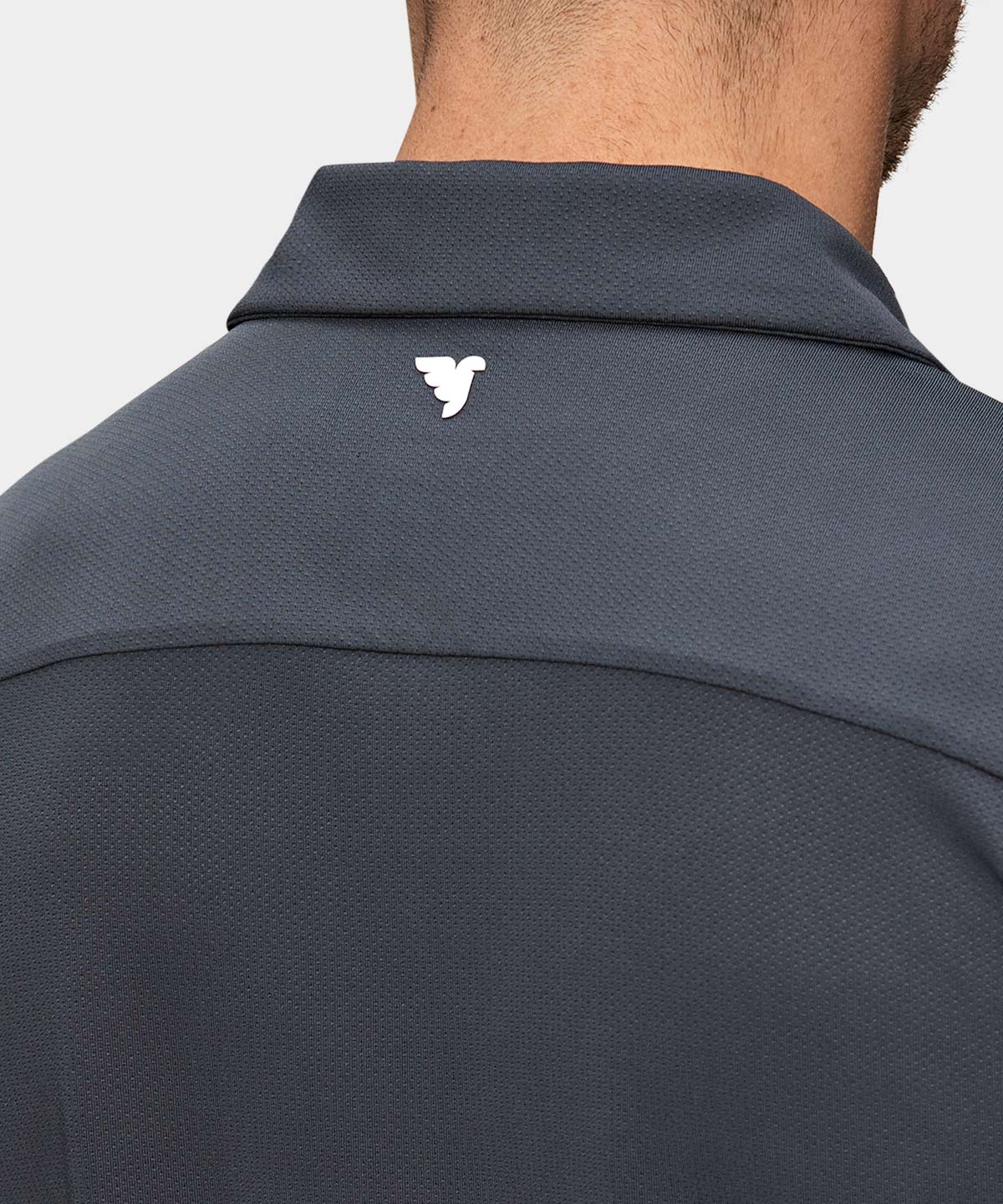Grey Camp Collar Shirt Macade Golf