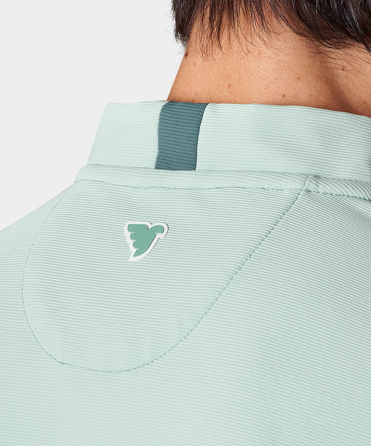 Pampas Mint Script Bomber Shirt