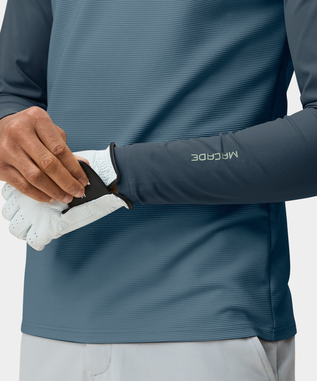 Slate Tech Bomber Zip