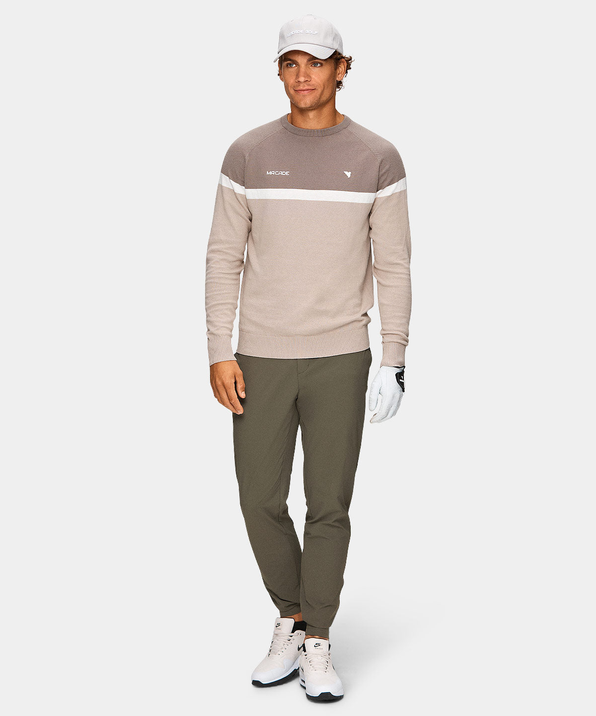 Sienna Colorblock Crewneck Macade Golf