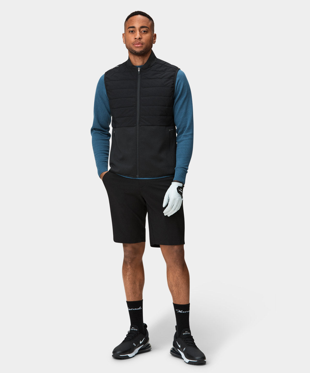 Anthracite Hybrid Tour Vest Macade Golf