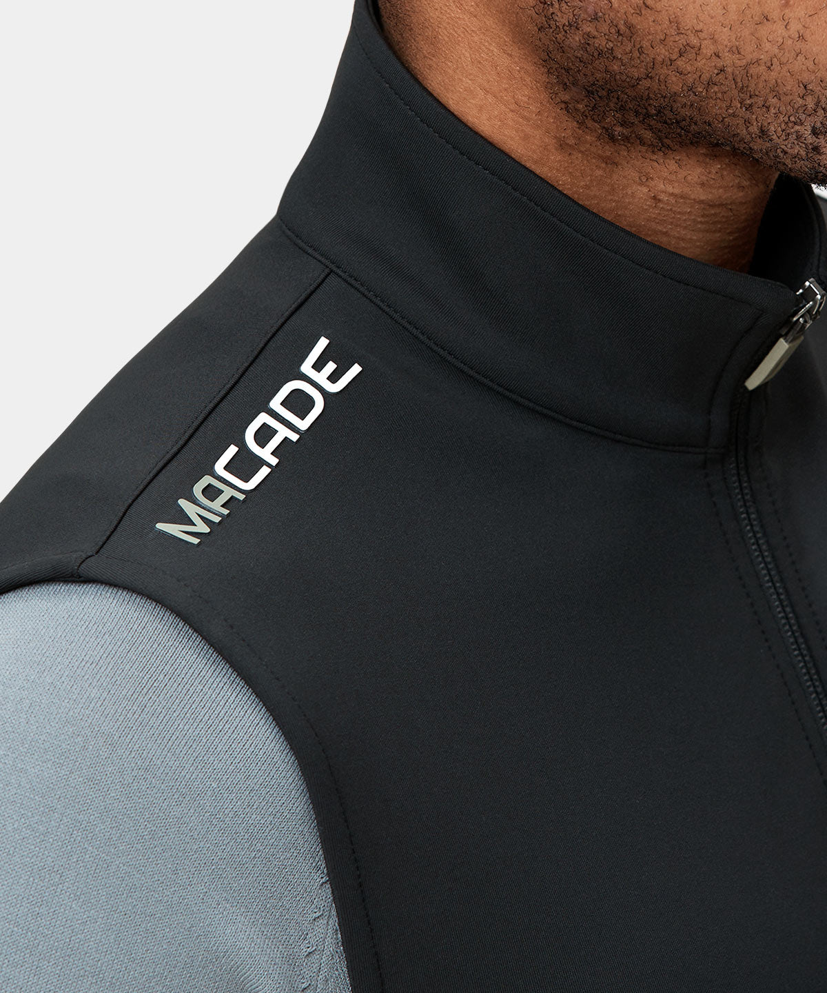 Black Therma Gilet Macade Golf