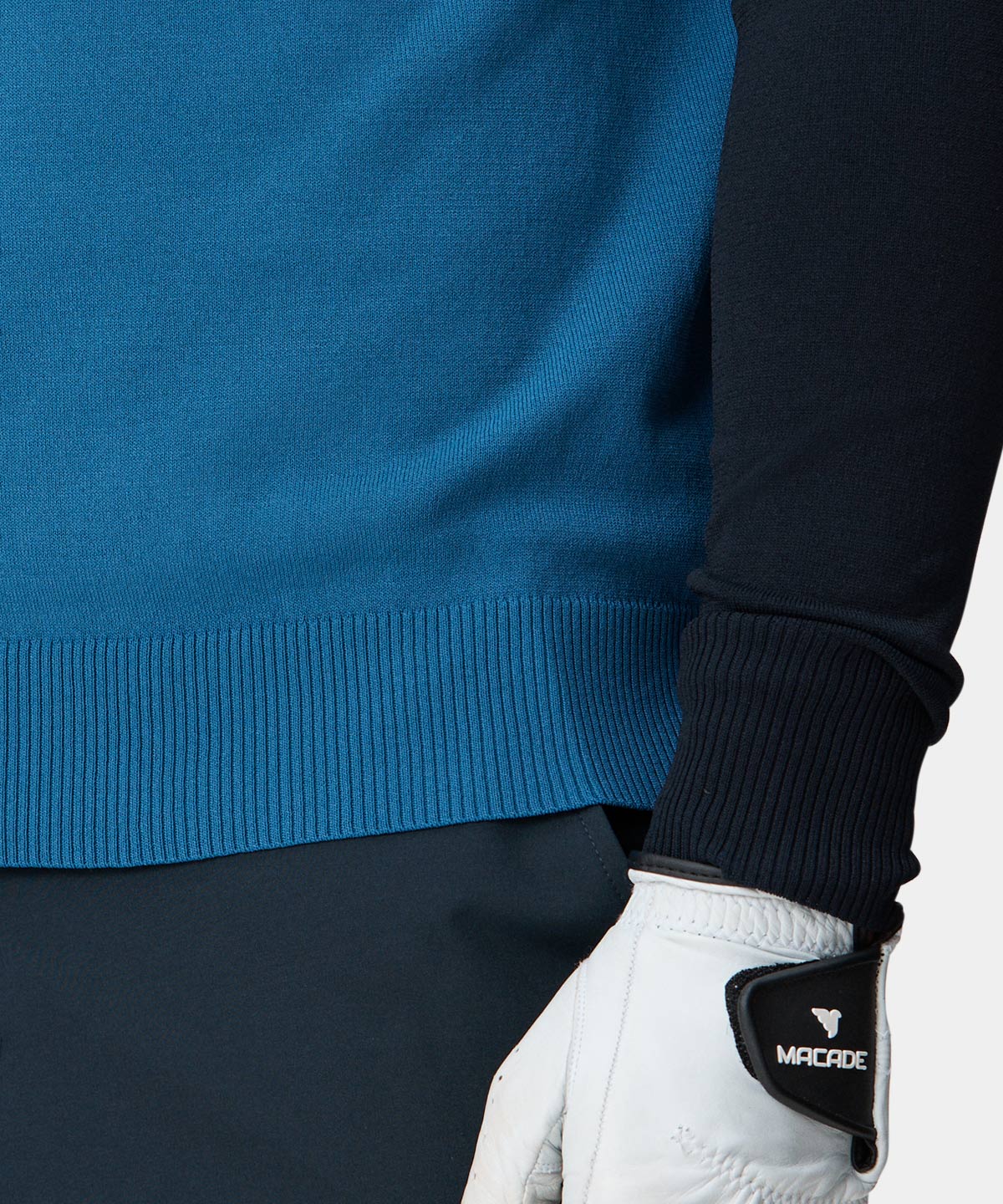 Blue Tech AR Mock Neck Macade Golf