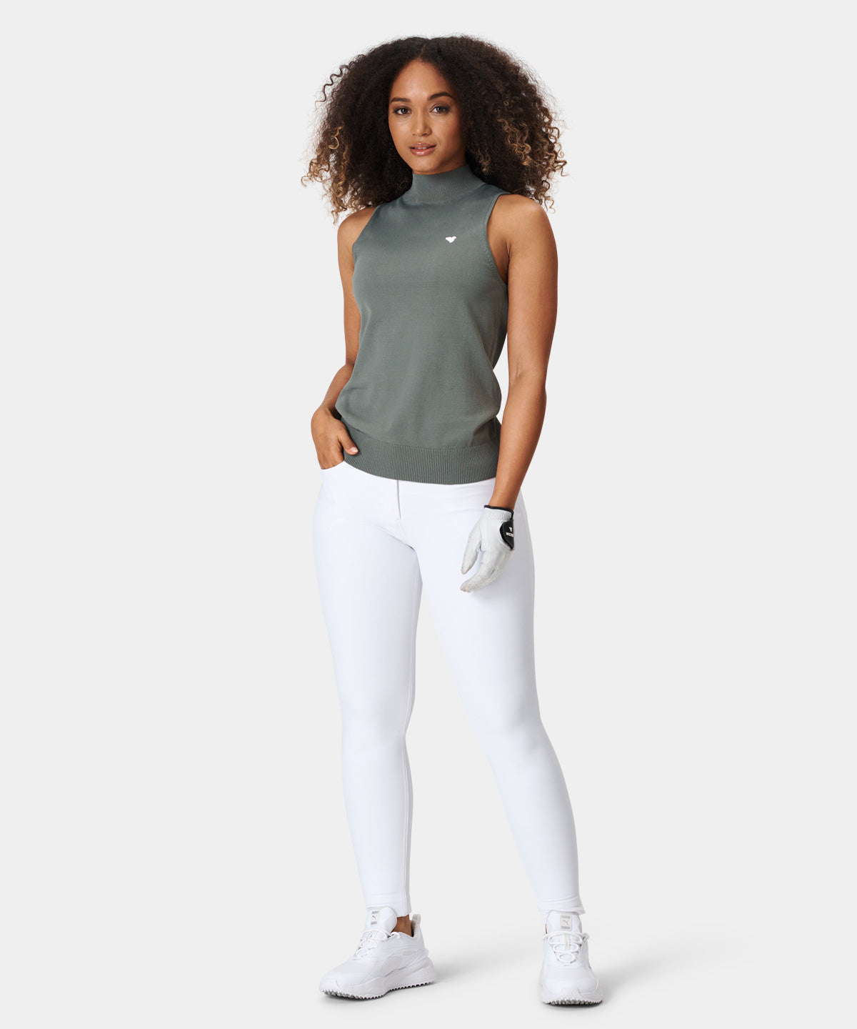 Kayla Sage Air Sleeveless Top