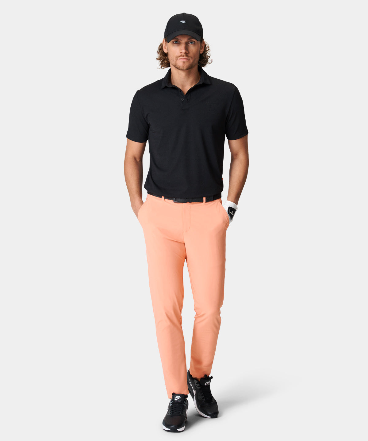Lightweight Slim Trouser - Coral