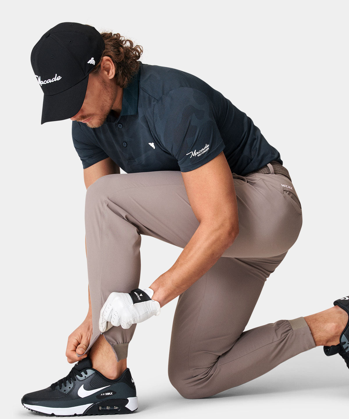 Four-Way Stretch Joggers - Khaki