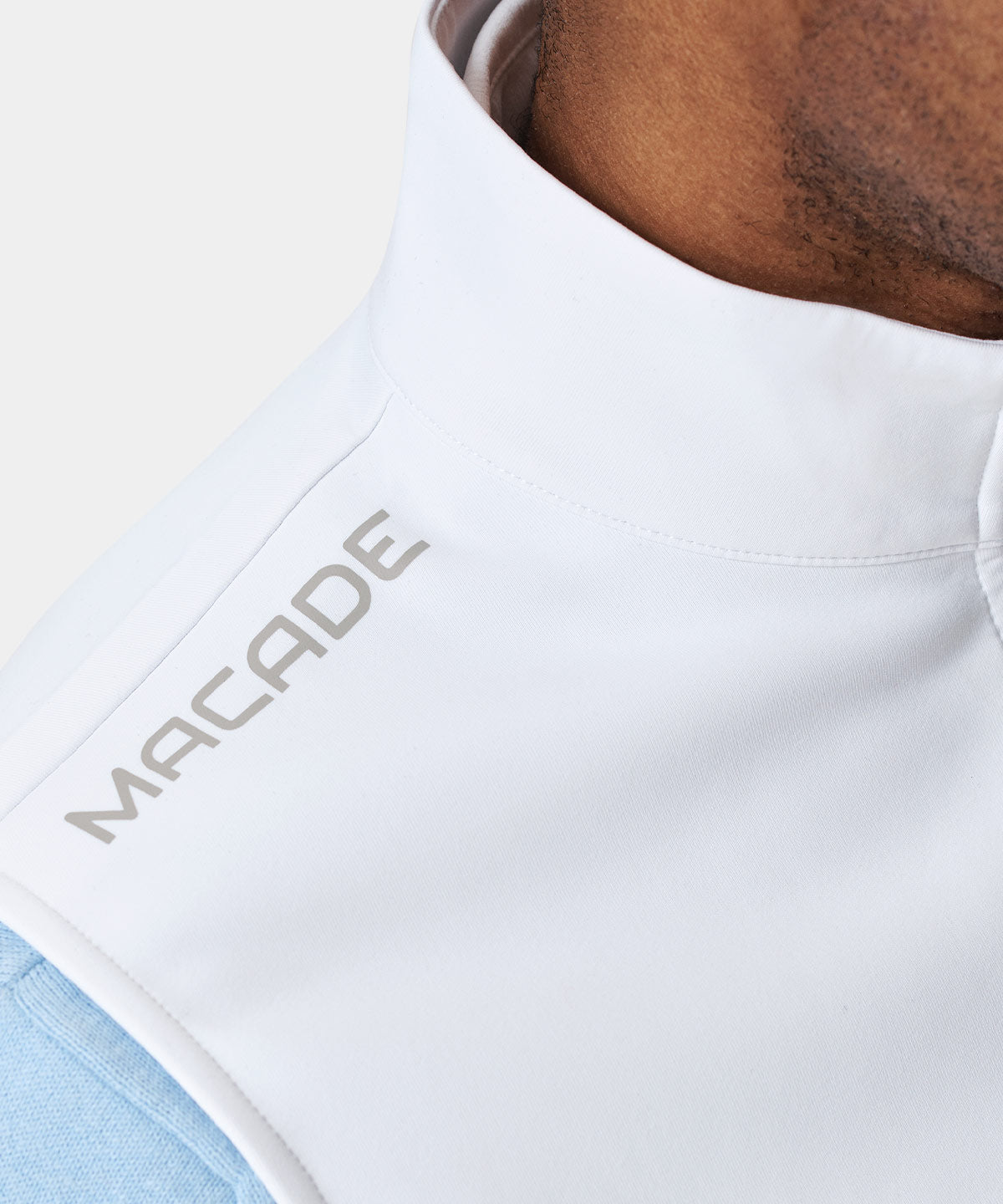 White Therma Gilet