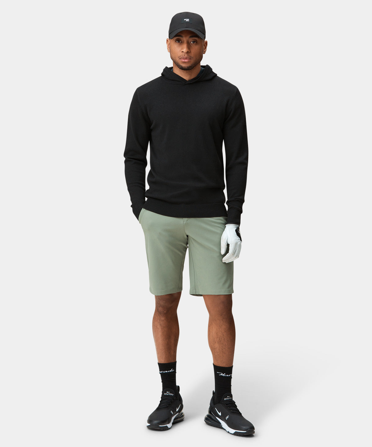 Black Tech Hoodie Macade Golf