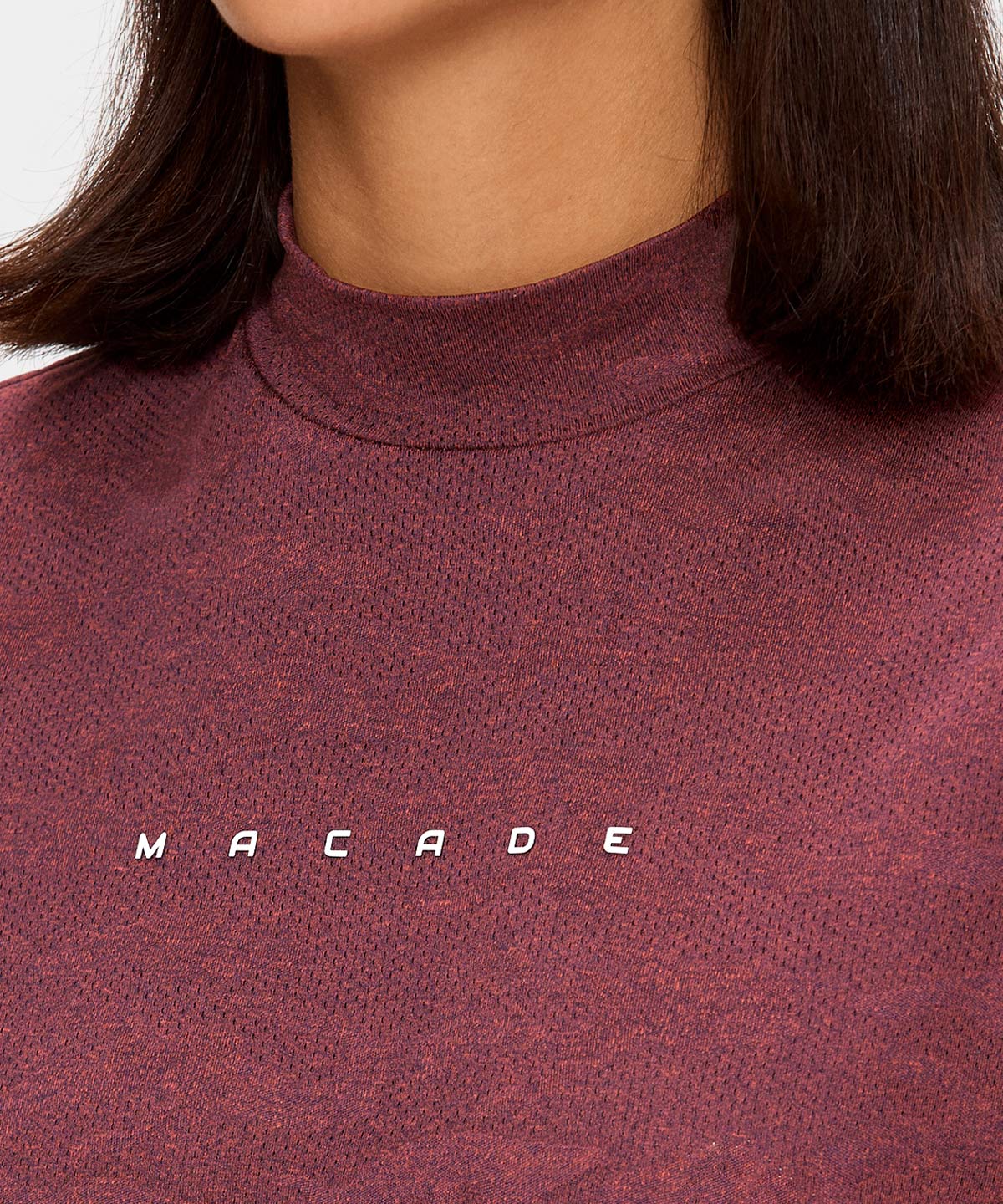 Carmine TX Mock Neck Shirt Macade Golf