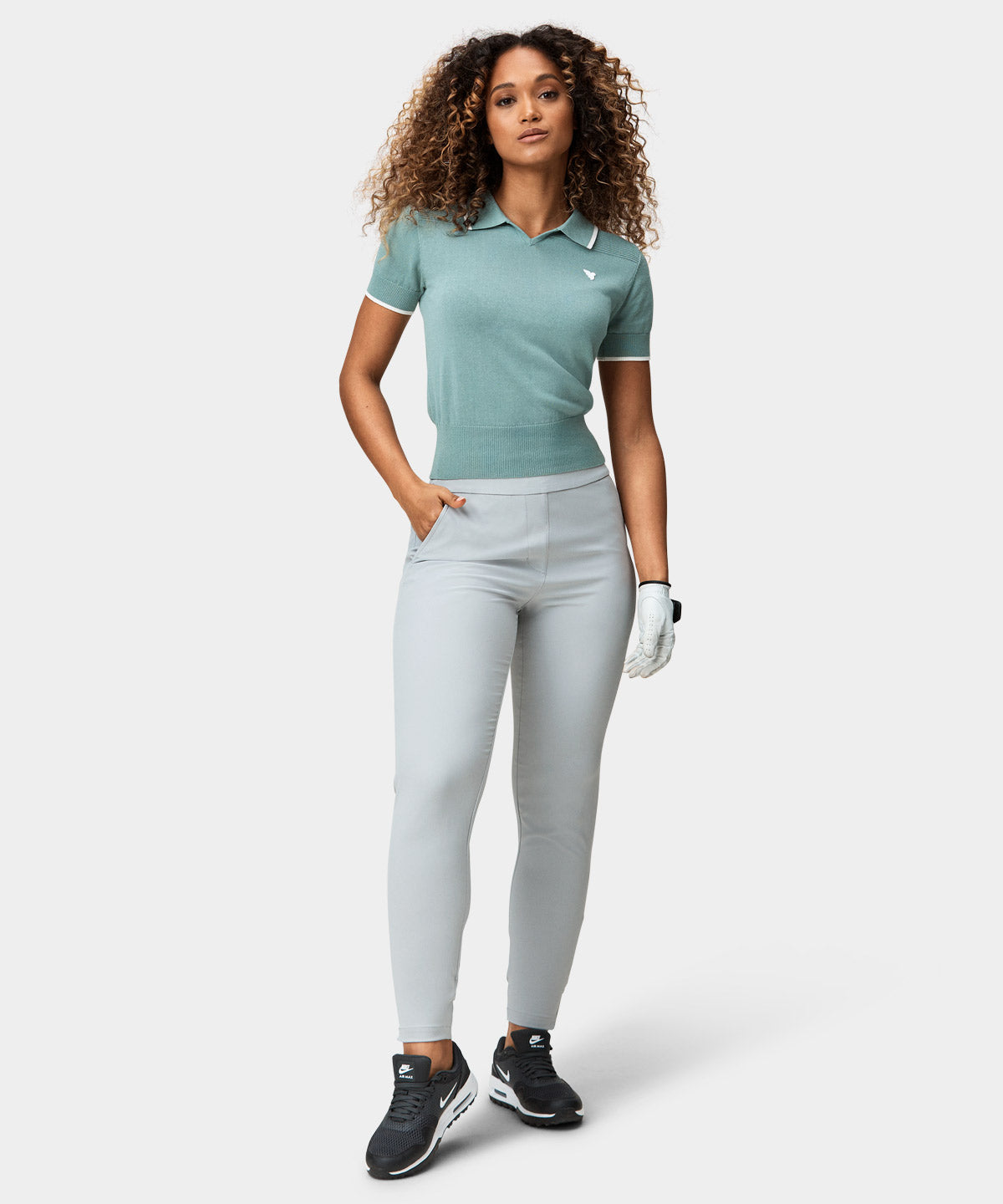 Light Grey Shift Trouser Macade Golf