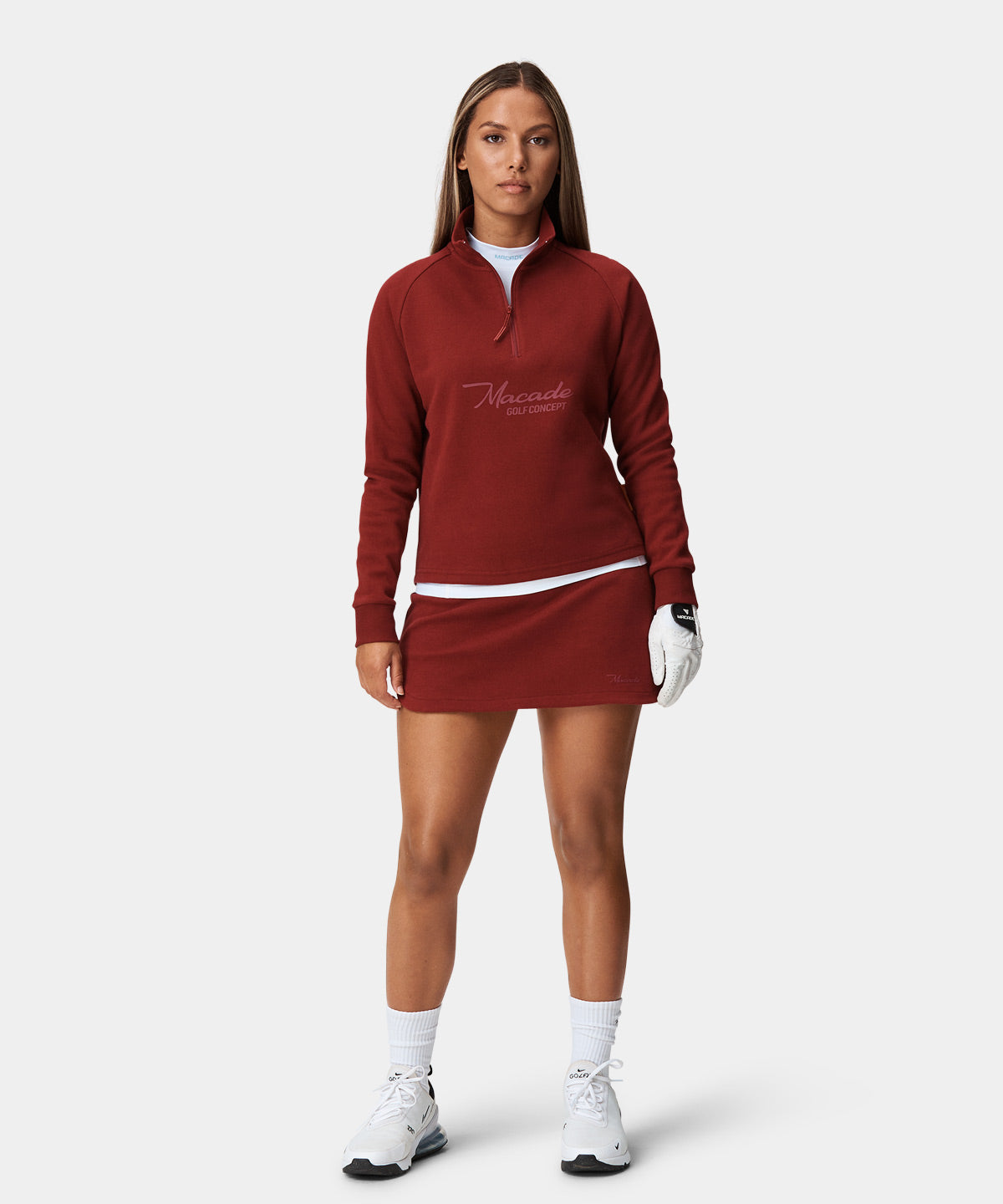 Ruby Range Zip Sweater Macade Golf