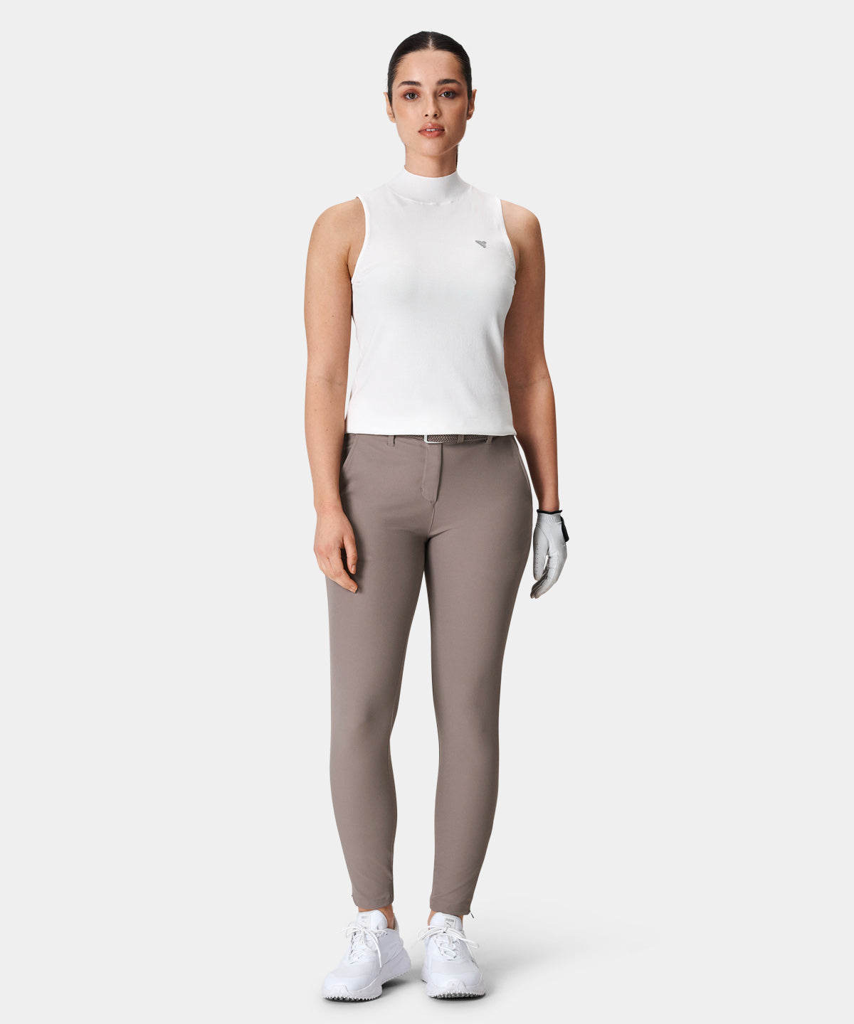 Four-Way Stretch Jogger - Taupe