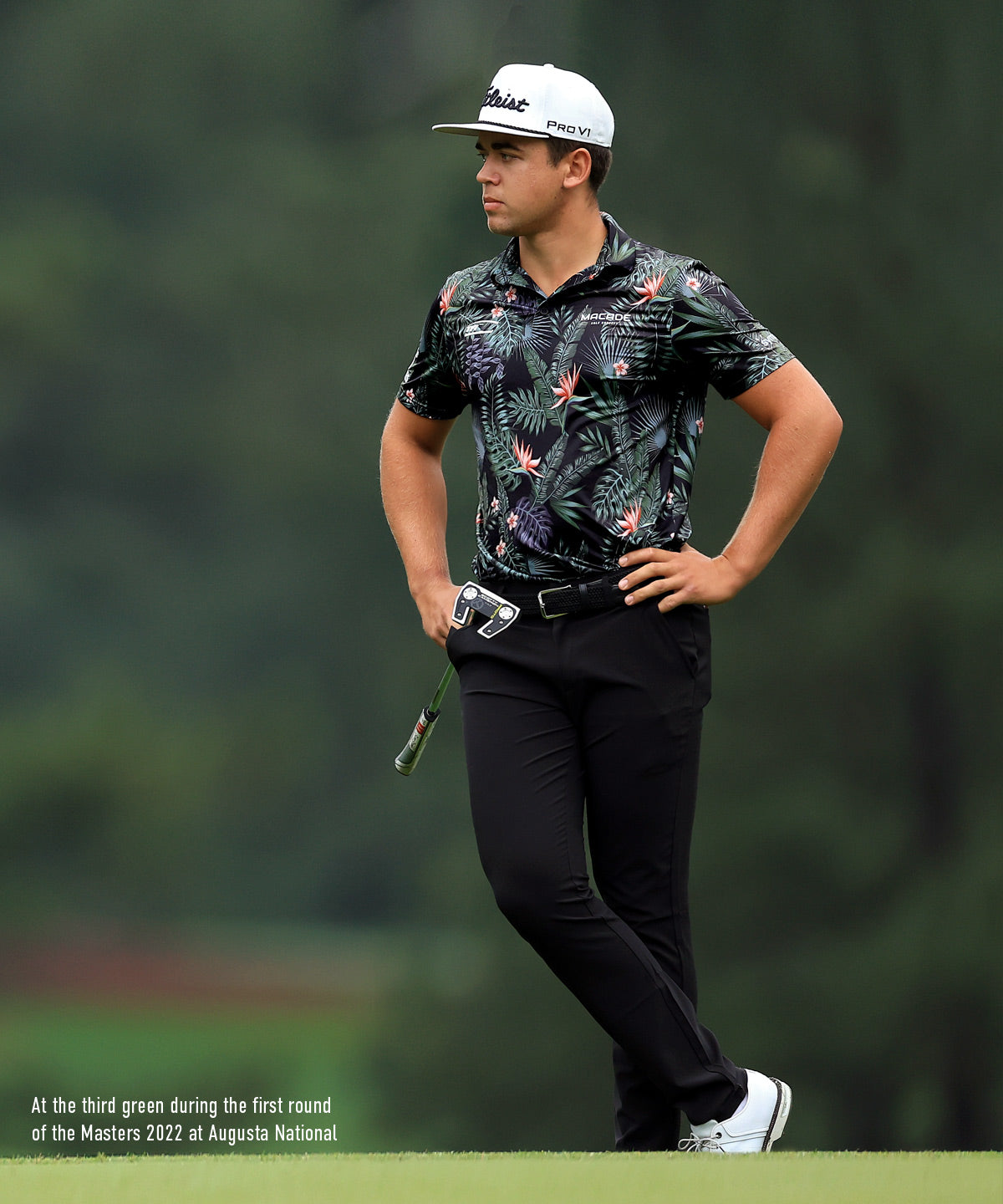 Azalea Masters Script Shirt Macade Golf