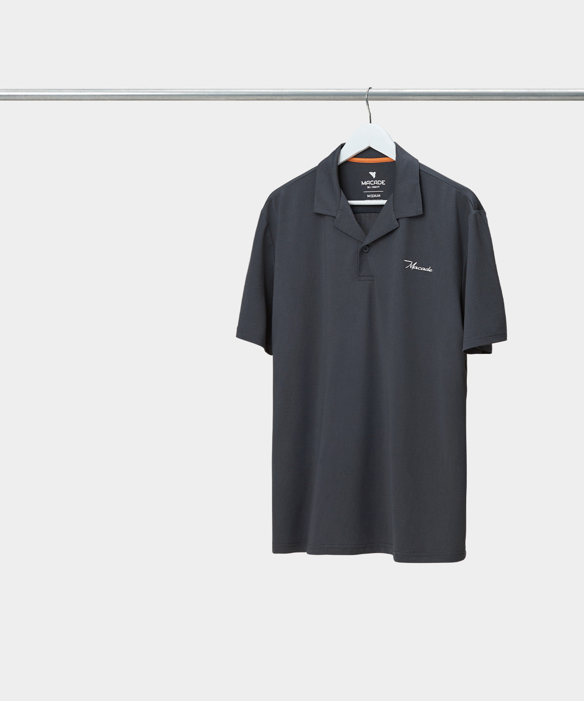 Grey Camp Collar Shirt Macade Golf