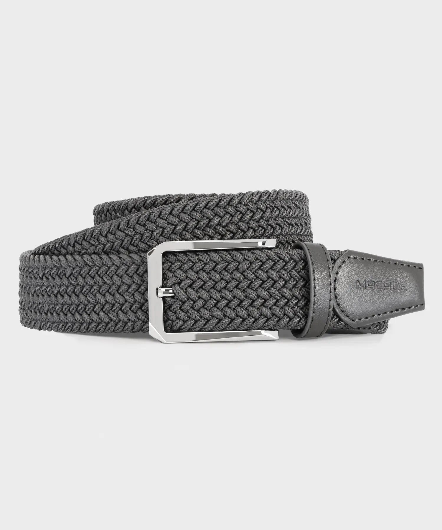 Men's Elastic Grey Belt – Macade