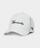 White Script Snapback