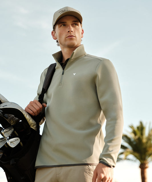 Jade Green Therma Quarter Zip