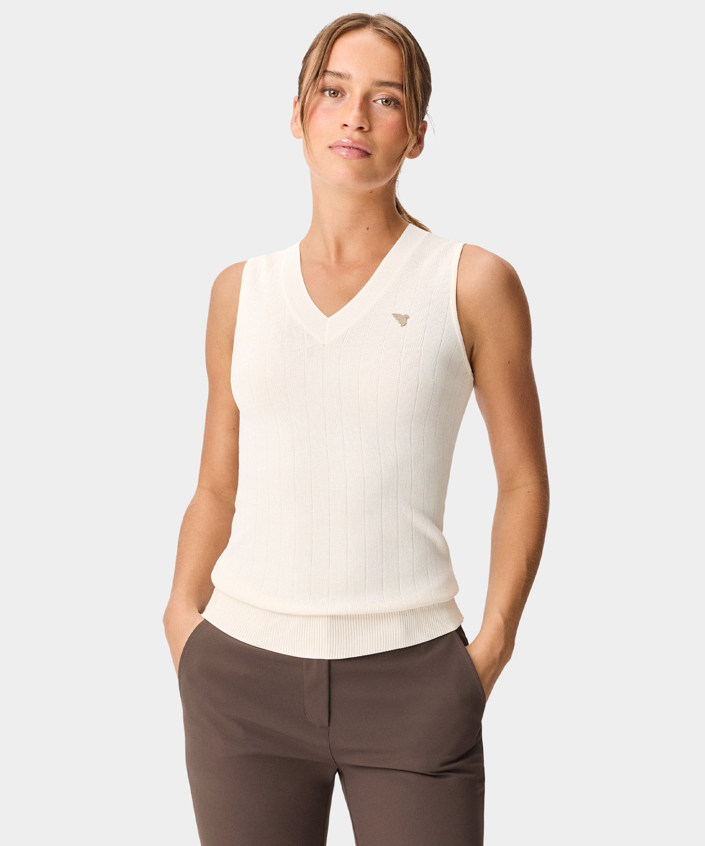 Women's Ana Sleeveless V-Neck Top - Macade Golf