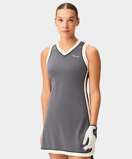 Ava Grey TX Flow Dress