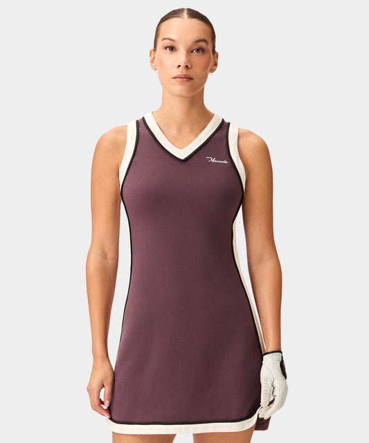 Ava Mauve TX Flow Dress
