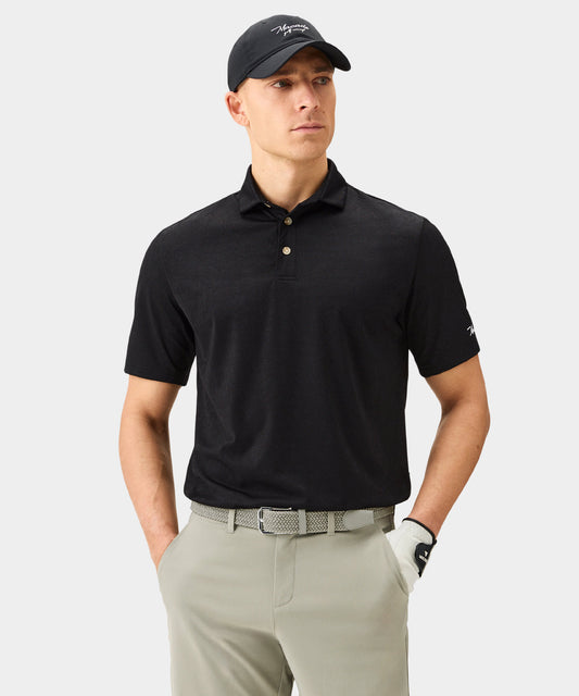Black Paisley Core Polo Shirt