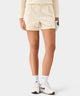 Cableline Pleated Shorts - Yellow