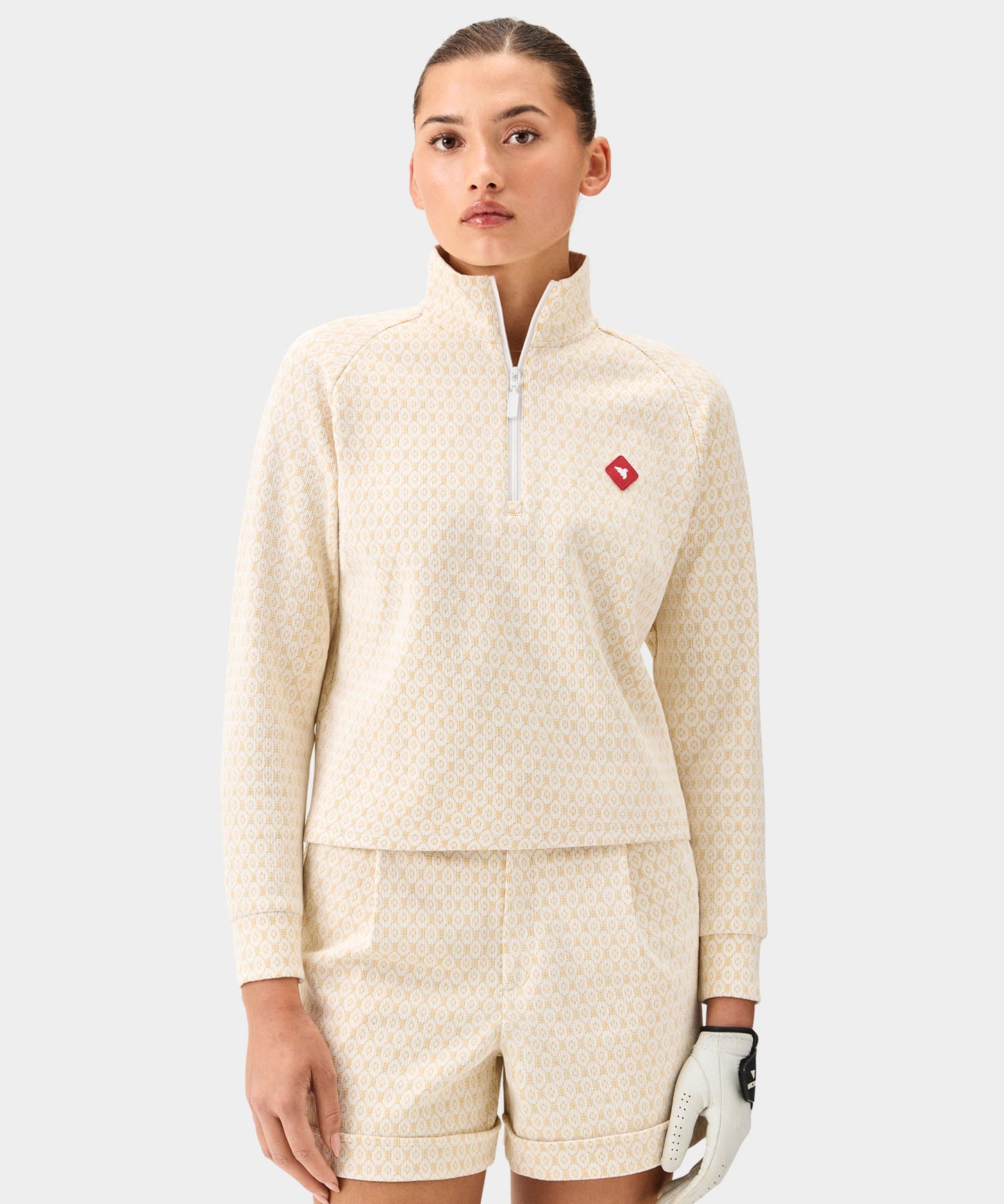 Cableline Quarter Zip - Yellow