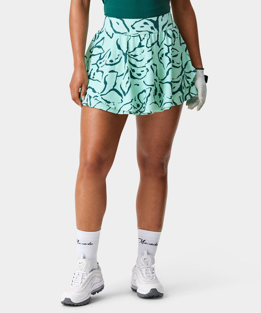 Cleo Mint Floral Tour Skirt