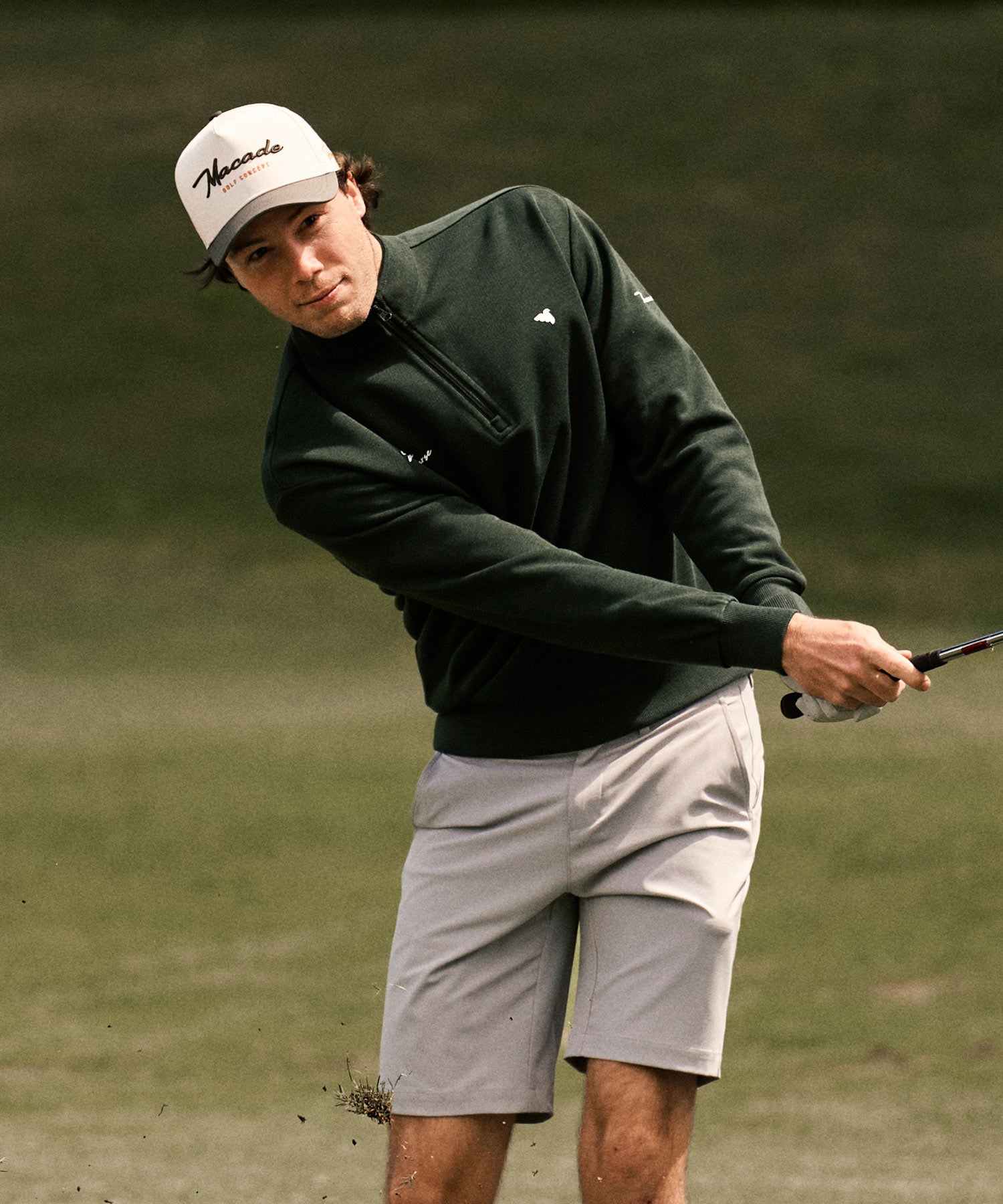 Creek Pine Zip Sweatshirt