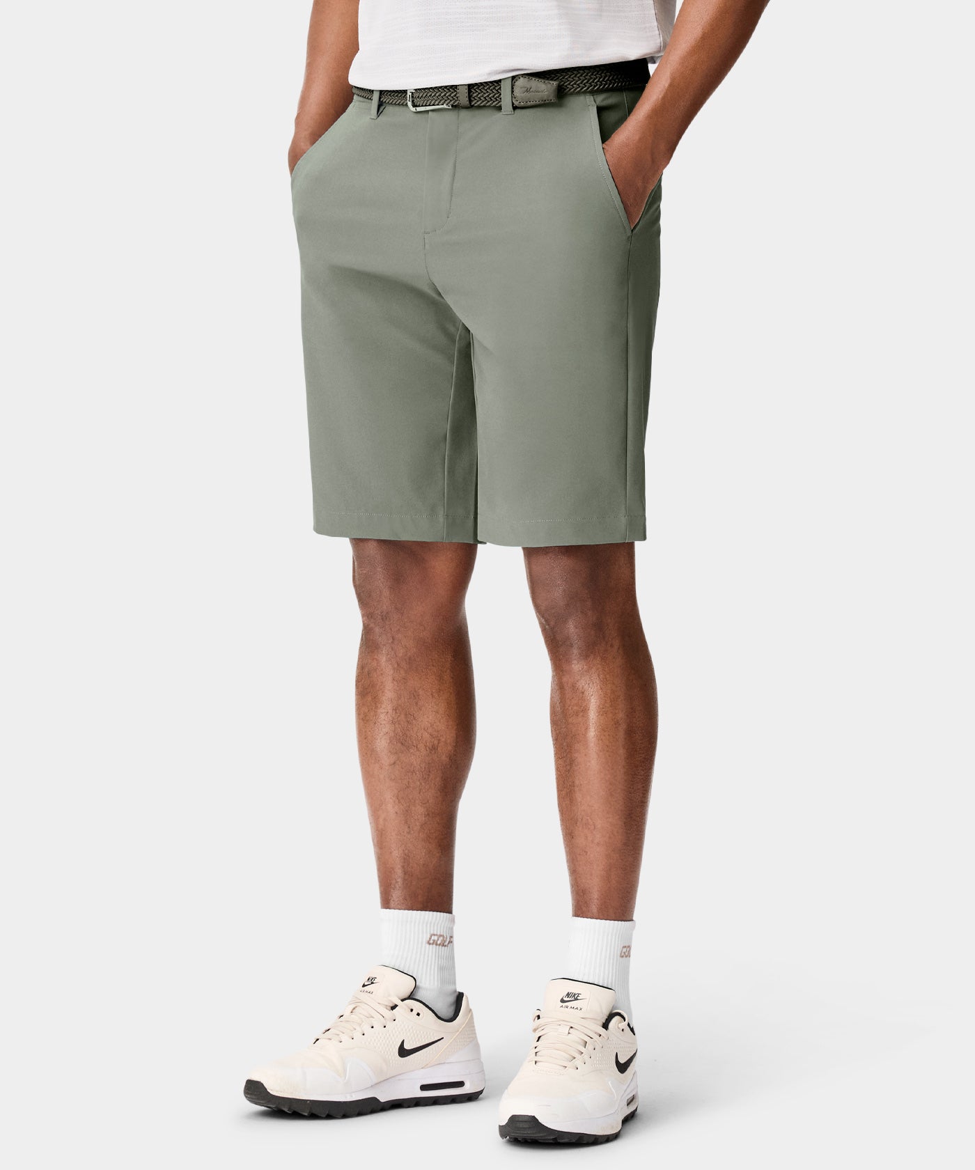 Four-Way Stretch Shorts - Sage