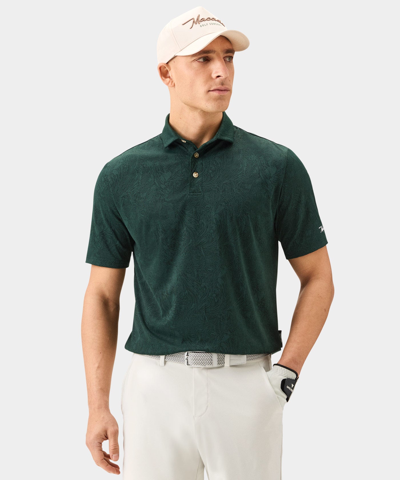 Green Paisley Core Polo Shirt