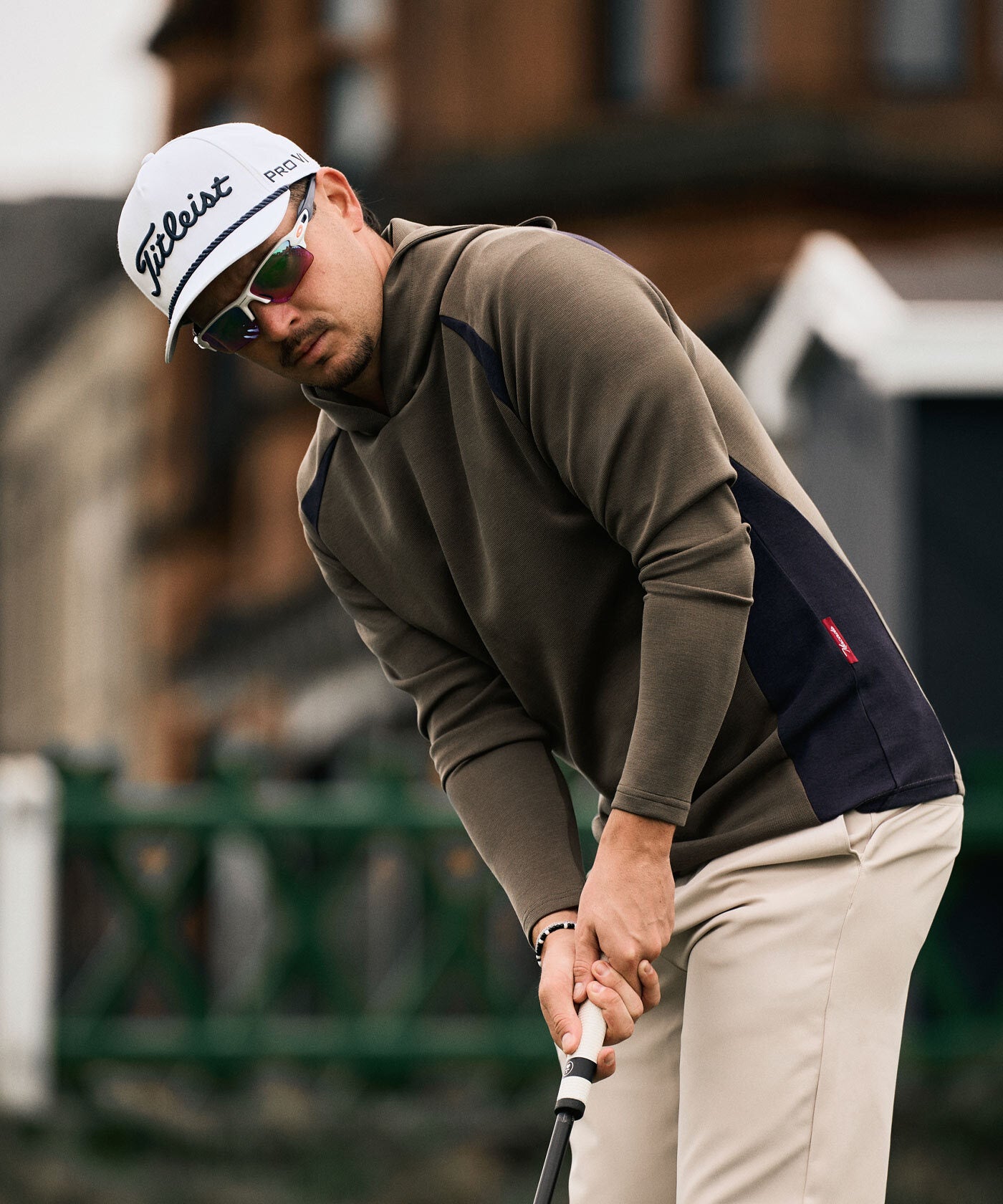 Olive Crossover Course Hoodie