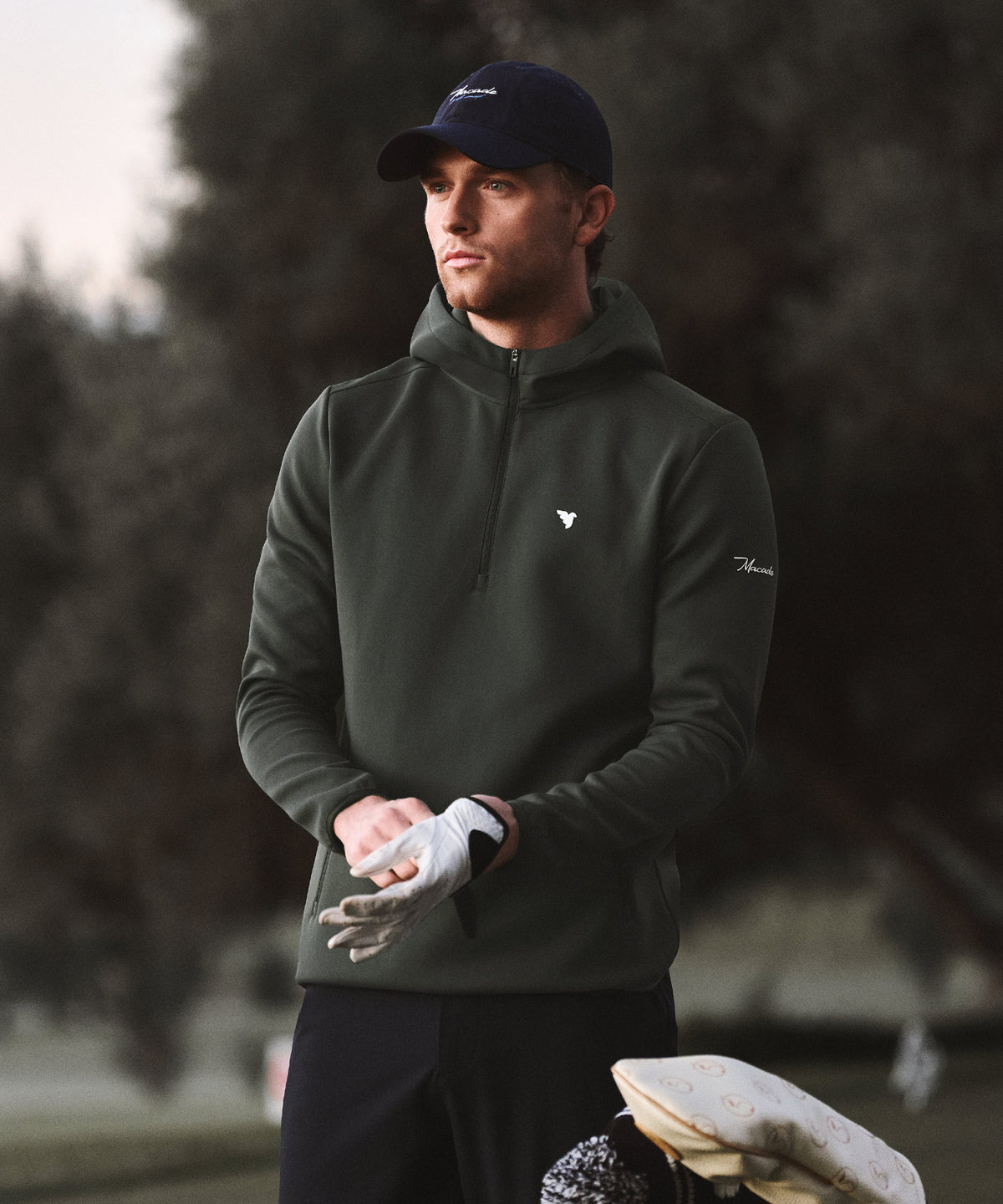 Therma Zip Hoodie - Dark Green