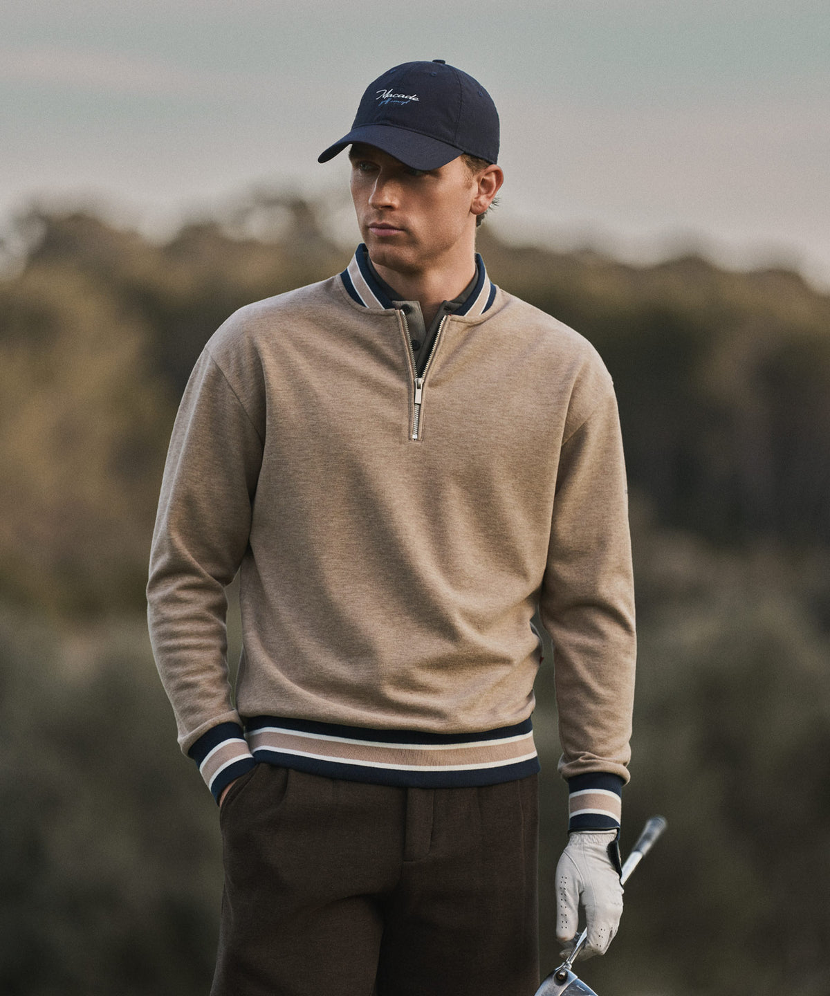 Downs Wool Bomber - Tan