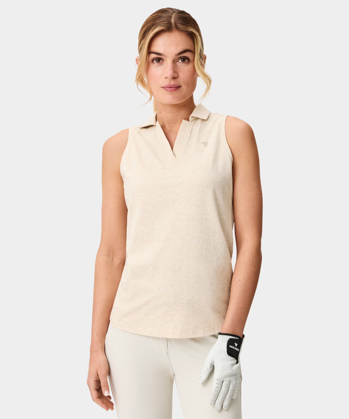 Mila Breeze Sleeveless Shirt - Sand
