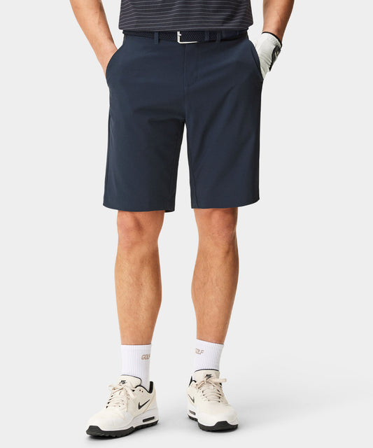 Navy Four-Way Stretch Shorts